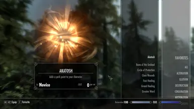 skyrim add perk points mod