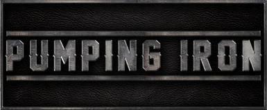 Pumping Iron logo concept