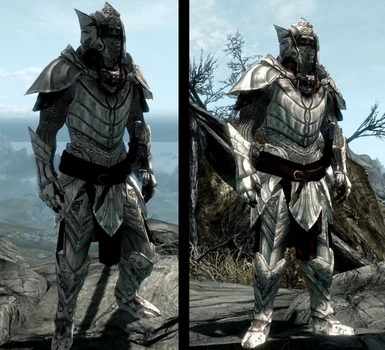 Elven Dragonbone Armor Front