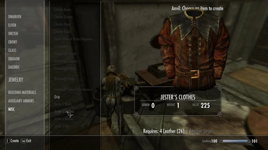 Jesters Clothes