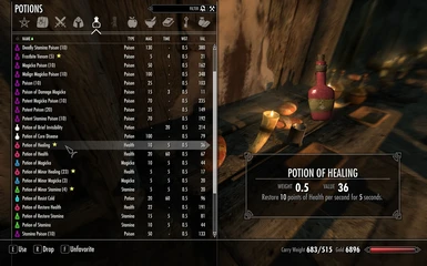 Immersive Potions