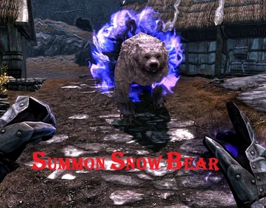 summon snow bear