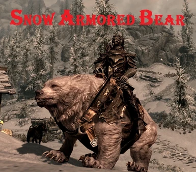 Snow Armored Bear