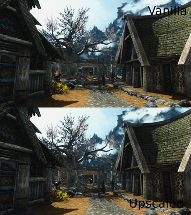Whiterun -- Before - After