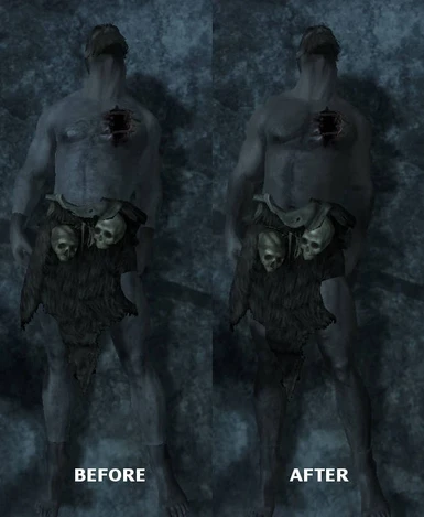 Forsworn Briarheart Body Texture Fix for 4uDIKs Real Body