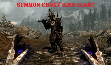 Summon Ebony King Giant