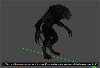 Werewolf - remove tail