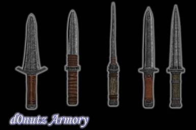 d0nutz Armory - Iron Daggers