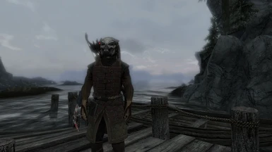 Yautja in Dawngaurd armor