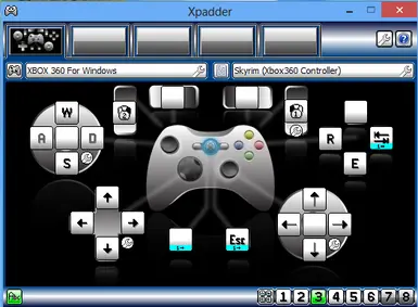 xpadder controller profiles