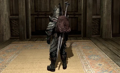 Orcish Armour with Huge Knapsack