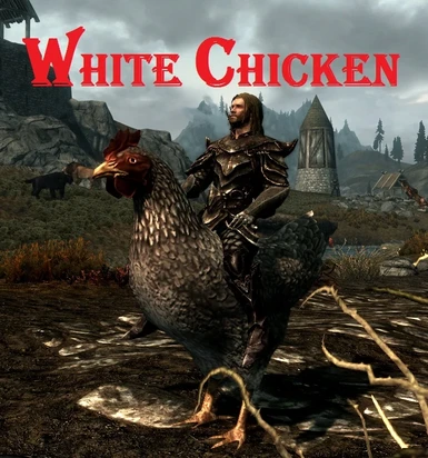 white chicken