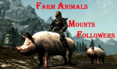 farm animals mounts followers