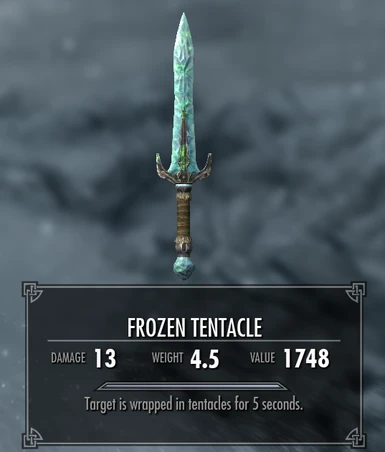 Frozen Tentacle