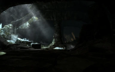 Bleakfalls Barrow Entrance with Relighting Skyrim