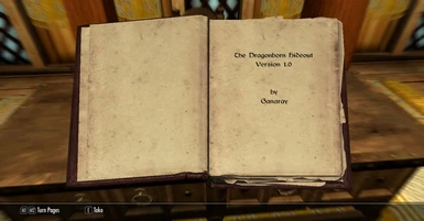 Dragonborn Book with information