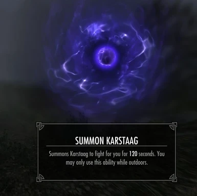 Massively buffed Karstaag at Skyrim Special Edition Nexus - Mods and  Community