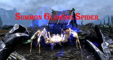summon glowing spider