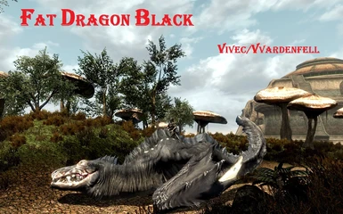 Fat Dragon Black in Morrowind