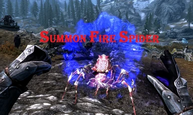 summon fire spider