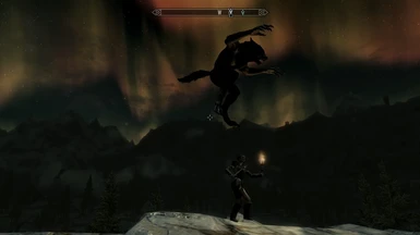 Jump height in comparison with Aela's height