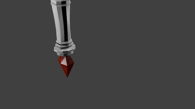 Managed to texture the ruby in the hilt