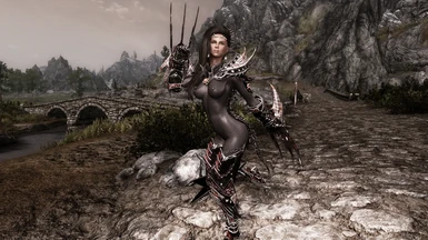 Armored Daedric with custom textures