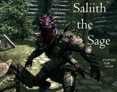 Saliith the Sage       -Badass Argonian Follower