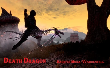 Death Dragon in Morrowind