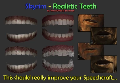 Realistic Teeth