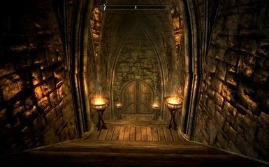 Castle Volkihar Passage to Courtyard for Dawnguard sided players
