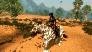 Zebra Horse Replacer
