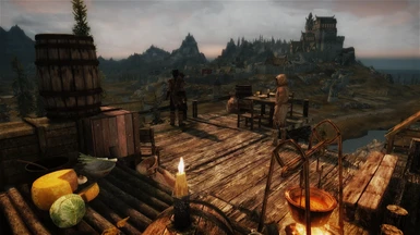 Looking over to Whiterun
