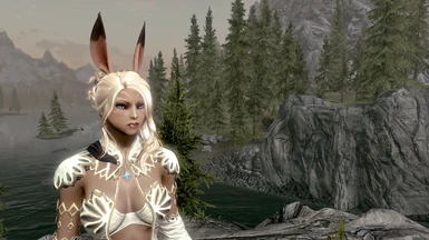 Beautiful Viera with fixed ears