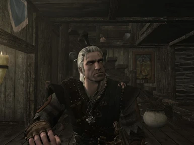 Geralt in Candlehearth Hall