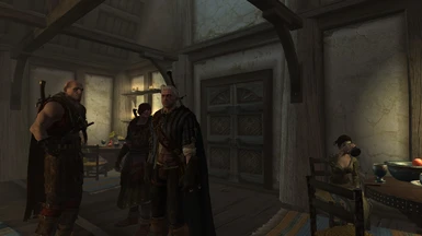 Letho Iorveth and Geralt hangin at the Mare