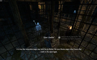With RLO 407 - inside the Abandoned Prison talking to an NPC from the superb Interesting NPCs