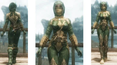 Dark Brotherhood Ranger Green Armor