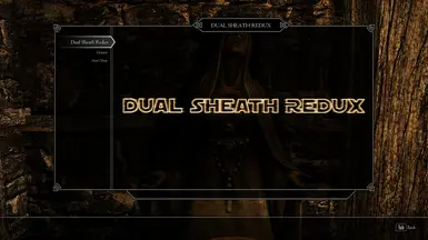 skyrim dual sheath redux patch not working