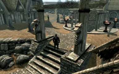 This is where she is at in Whiterun