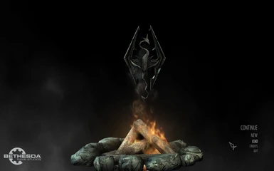 Main Menu_Campfire with Logo
