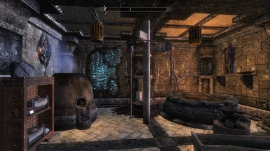 Forge and smelting area