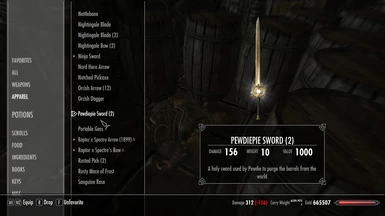 Sword Stats This is an old version in the pic hes not dead ingame