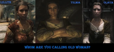 Whom are you Calling Old Woman