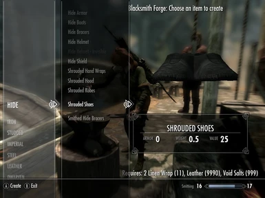 Shoes Forge Recipe