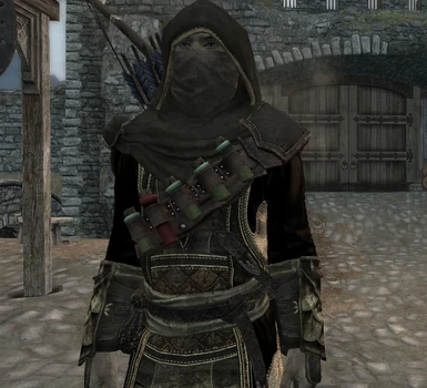 Regal Assassin with Mask