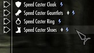 Speed Caster Example