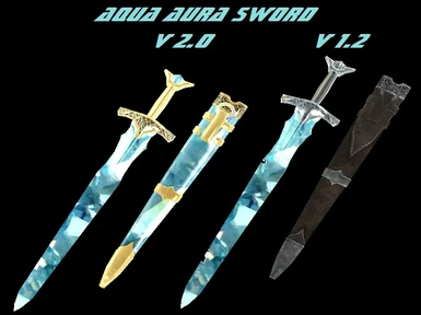 UPCOMING V 2-0 UPDATED AQUA AURA SWORD