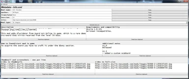 Description file builder for OMOD packages