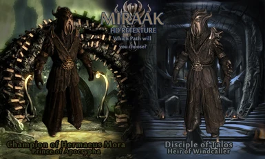 Miraak HD Retexture - Champion of Mora - Disciple of Talos